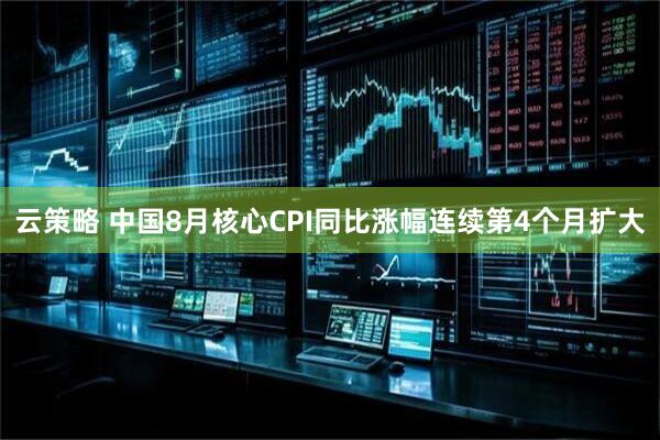 云策略 中国8月核心CPI同比涨幅连续第4个月扩大