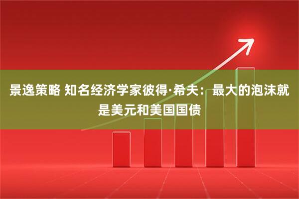 景逸策略 知名经济学家彼得·希夫：最大的泡沫就是美元和美国国债